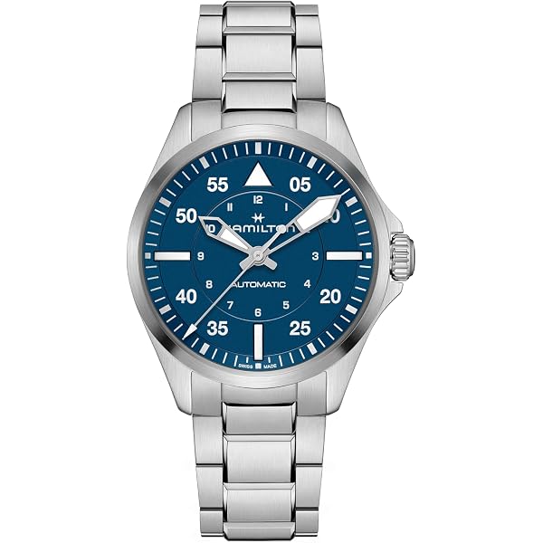 Amazon.com: Hamilton Khaki Aviation Automatic Men's Watch, 45mm